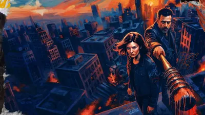 Radiant Walking Wallpaper World Wallpaper 4K 3840x2160 4k, Ultra, Hd, Pc, Desktop, Wallpaper:, And, Background, Walking, Dead, City, Two, Gray, Orange, Ultrawide