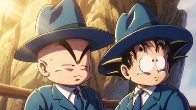 Golden Dragon Wallpaper Fantasy Wallpaper 4K 1920x1080 Dragon, Ball:, Hd, Pc, Wallpaper:, Kid, Goku, And, Krillin, Matching, Blue, Suits, White, Ultrawide, Full HD