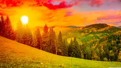 Serene General Wallpaper Abstract Wallpaper 4K 3840x2160 Wallpaper, General, 3840x2160, Purple, Orange, Ultrawide, 4k