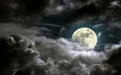 Vivid Depicting Wallpaper Nature Wallpaper 4K 1920x1200 A, Stunning, Hd, Wallpaper, Depicting, Bright, Full, Moon, Surrounded, Swirling, Clouds, Capturing, Gray, Ultrawide, Full HD