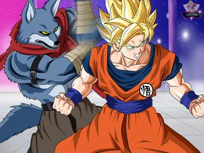 Golden Goku Wallpaper Fantasy Wallpaper 4K 2000x1500 Hd, Pc, Wallpaper, Featuring, Goku, And, Bergamo, From, Dragon, Ball, Super, Intense, Orange, Brown, Landscape, Full HD
