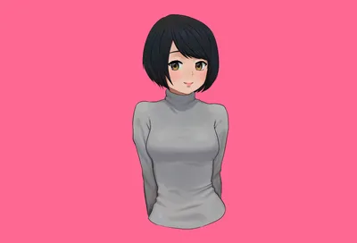 Anime Girl Abstract Abstract Wallpaper 4K 1920x1305 Anime, Girl, Hd, Desktop, Wallpaper, Pink, Gray, Landscape, Full HD