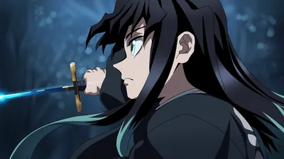 Dreamy Muichiro Wallpaper Black/Dark Wallpaper 4K 1920x1080 Muichiro, Tokito, From, The, Anime, Demon, Slayer, Kimetsu, Yaiba, Depicted, Focused, Black, Brown, Ultrawide, Full HD