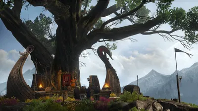 Vivid Witcher Wallpaper Nature Wallpaper 4K 1920x1080 Hd, Pc, Desktop, Wallpaper, From, The, Witcher, 3:, Wild, Hunt, Video, Game, White, Ultrawide, Full HD