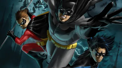 Robin Comics Dick Grayson Black/Dark Wallpaper 4K 5120x2880 Robin, Dc, Comics, Dick, Grayson, Nightwing, Comic, Batman, Desktop, Gray, Ultrawide, 4k