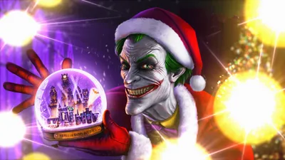 Bold Comics Wallpaper Abstract Wallpaper 4K 3840x2160 Dc, Comics, Santa, Hat, Comic, Joker, Hd, Desktop, White, Ultrawide, 4k