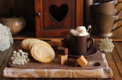 Dark Still Wallpaper Cars Wallpaper 4K 2226x1470 Hd, Pc, Desktop, Wallpaper, Featuring, A, Still, Life, Cookies, Caramel, Candies, Cup, Gray, Brown, Ultrawide, Full HD