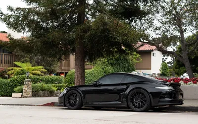 Dreamy Sleek Wallpaper Cars Wallpaper 4K 2048x1280 Hd, Desktop, Wallpaper, Featuring, A, Sleek, Black, Porsche, 911, Gt3, Parked, Quiet, White, Ultrawide, Full HD