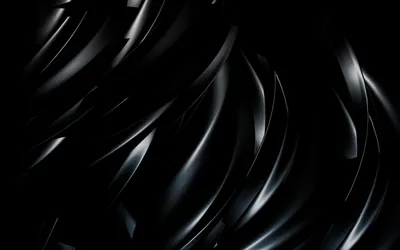 Abstract Black Design Smooth Flowing Black/Dark Wallpaper 4K 1920x1200 Abstract, Black, Design, With, Smooth, Flowing, Curves, And, Subtle, Highlights, Presented, High-definition, Gray, Brown, Teal, Ultrawide, Full HD