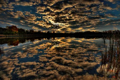 Moody Nature Wallpaper Nature Wallpaper 4K 2023x1346 Hd, Desktop, Wallpaper, Featuring, A, Stunning, Nature, Scene, Dramatic, Clouds, Reflected, Tranquil, Brown, Orange, Ultrawide, Full HD