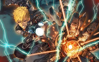 Sleek Genos Wallpaper Abstract Wallpaper 4K 1920x1200 Hd, Desktop, Wallpaper, Featuring, Genos, From, The, Anime, One-punch, Man, Showcasing, Him, White, Orange, Ultrawide, Full HD