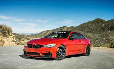 Red Grand Tourer Cars Wallpaper 4K 2250x1375 Hd, Desktop, Wallpaper, Featuring, A, Red, Bmw, M4, Grand, Tourer, Parked, Mountain, Gray, Green, Ultrawide, Full HD