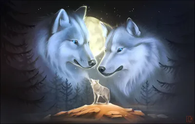 Epic Majestic Wallpaper Nature Wallpaper 4K 2000x1276 Hd, Desktop, Wallpaper, Featuring, A, Majestic, Wolf, Howling, Moon, Two, Large, Ethereal, Gray, White, Ultrawide, Full HD
