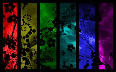 Vibrant Artistic Floral Abstract Wallpaper 4K 1680x1050 A, Vibrant, Hd, Wallpaper, Featuring, Artistic, Floral, Patterns, Against, Cosmic, Showcasing, Spectrum, Brown, Ultrawide