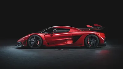 Red Koenigsegg Jesko Supercar Showcased Cars Wallpaper 4K 7680x4320 A, Red, Koenigsegg, Jesko, Supercar, Showcased, Against, Dark, Ultra, Emphasizing, Sleek, Design, Brown, Ultrawide, 4k