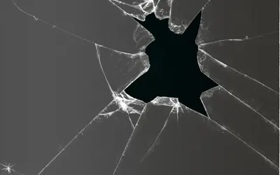 Abstract Broken Glass Design Jagged Black/Dark Wallpaper 4K 1920x1200 Abstract, Broken, Glass, Design, Featuring, Jagged, Edges, And, Dark, Void, Creating, Striking, Gray, Brown, Ultrawide, Full HD