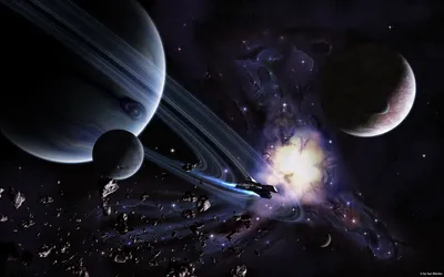 Dark Sci Wallpaper Wallpaper 4K, Space category