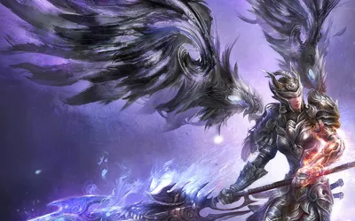 Bold Fantasy Wallpaper Fantasy Wallpaper 4K 1920x1200 Hd, Fantasy, Pc, Wallpaper, Of, A, Fierce, Angel, Warrior, Wielding, Glowing, Weapon, Brown, Gray, Ultrawide, Full HD