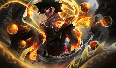 Goku Dragon Ball Fantasy Wallpaper 4K 1920x1133 Hd, Pc, Desktop, Wallpaper, Featuring, Goku, From, Dragon, Ball, Surrounded, Glowing, Balls, Gray, Orange, Yellow, Ultrawide, Full HD