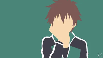 Minimalist Kazuma Satou Minimal Wallpaper 4K 1920x1080 Minimalist, Kazuma, Satou, Anime, Konosuba, Gods, Blessing, (god, Wonderful, World, Desktop, Green, Brown, White, Ultrawide, Full HD