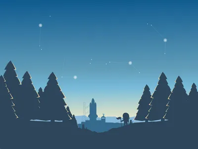 Golden Minimalist Wallpaper Space Wallpaper 4K 8534x6400 Minimalist, Sci‑fi, 8k, Ultra, Hd, Pc, Desktop, Wallpaper, Sci, Silhouetted, Pine, Trees, Brown, Gray, Landscape, 4k