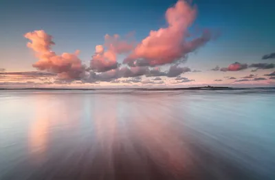 Serene Serene Wallpaper Nature Wallpaper 4K 2048x1350 Hd, Desktop, Wallpaper, Featuring, A, Serene, Pastel-colored, Beach, Scene, Soft, Clouds, Reflecting, Gray, Ultrawide, Full HD