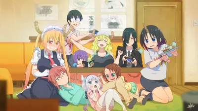 Dark Characters Wallpaper Fantasy Wallpaper 4K 4550x2560 Hd, Desktop, Wallpaper, Featuring, Characters, From, Miss, Kobayashi's, Kobayashi, 039, Dragon, Maid, White, Ultrawide, 4k