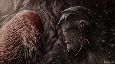 Dark Creature Black-dark Black/Dark Wallpaper 4K 1920x1080 Dark, Creature, Hd, Desktop, Wallpaper, Background, Image, Brown, Gray, Ultrawide, Full HD