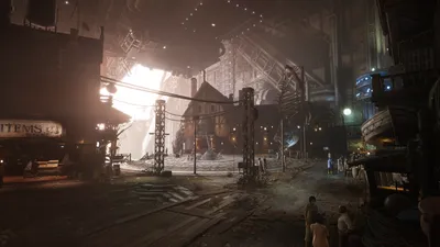 Bold Detailed Wallpaper World Wallpaper 4K 3840x2160 Hd, Wallpaper, Featuring, A, Detailed, Scene, From, (final, Fantasy, Vii:, Rebirth, Moody, White, Gray, Ultrawide, 4k