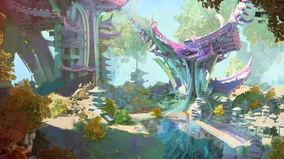 Crisp Fantasy Wallpaper Fantasy Wallpaper 4K 2120x1192 Fantasy, City, Hd, Desktop, Wallpaper, White, Ultrawide, Full HD