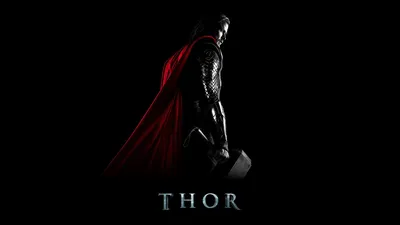 Thor Movie Standing Dark Black/Dark Wallpaper 4K 1920x1080 Hd, Desktop, Wallpaper:, Featuring, Thor, From, The, Movie, Standing, Against, Dark, Red, Teal, Blue, Ultrawide, Full HD