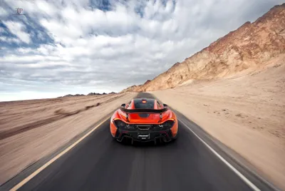 Orange Mclaren Supercar Desert Nature Wallpaper 4K 3872x2592 Orange, Mclaren, P1, Supercar, Driving, On, A, Desert, Road, Rocky, Hills, Under, White, Landscape, 4k