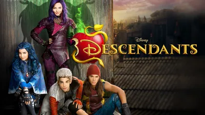Radiant Characters Wallpaper World Wallpaper 4K 1920x1080 Hd, Desktop, Wallpaper:, Featuring, Characters, From, The, Movie, Descendants, Title, Logo, Prominently, Brown, Gray, Ultrawide, Full HD