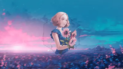 Bright Anime Wallpaper Abstract Wallpaper 4K 3840x2160 Anime, 3840x2160, Pink, Green, Red, Ultrawide, 4k