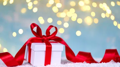 Ribbon Christmas Misc Gift Abstract Wallpaper 4K 1920x1080 Ribbon, Christmas, Misc, Gift, Hd, Desktop, Wallpaper, White, Ultrawide, Full HD