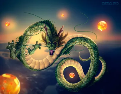 Bold Shenron Wallpaper Fantasy Wallpaper 4K 4096x3212 Hd, Desktop, Wallpaper, Featuring, Shenron, From, Dragon, Ball, Against, Mystical, Accompanied, Balls, Pink, Orange, Square, 4k