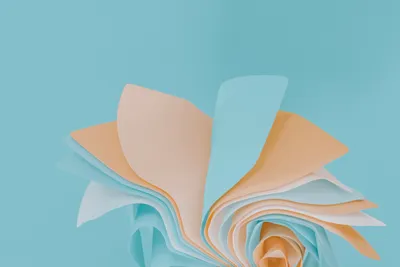 Calm Abstract Wallpaper Technology Wallpaper 4K 4608x3072 Abstract, Digital, Artwork, With, Soft, Pastel, Shapes, Resembling, Petals, Designed, Ultra, Desktop, Gray, Landscape, 4k