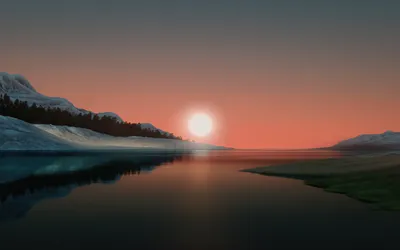 Bright Windows Wallpaper Nature Wallpaper 4K 6400x4000 4k, Ultra, Hd, Windows, 11, Desktop, Wallpaper, Depicting, Serene, River, Landscape, Sunset, Gray, Brown, Ultrawide