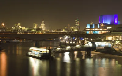 Sleek London Wallpaper Black/Dark Wallpaper 4K 1920x1200 London, At, Night, White, Brown, Ultrawide, Full HD