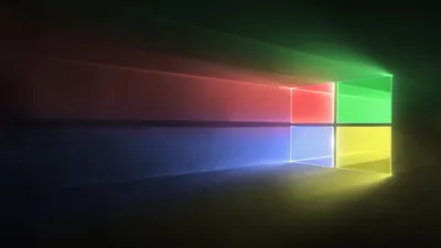 Windows Glowing Logo Vibrant Red Black/Dark Wallpaper 4K 3840x2160 4k, Ultra, Hd, Windows, 10, Desktop, Wallpaper:, Featuring, Glowing, Logo, Vibrant, Red, Gray, Orange, White, Ultrawide