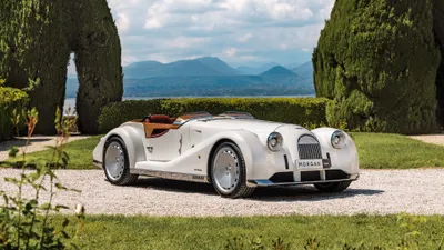 Vivid Classic Wallpaper Cars Wallpaper 4K 3840x2160 A, Stunning, Hd, Desktop, Wallpaper, Featuring, Classic, White, Morgan, Midsummer, Car, Set, Gray, Ultrawide, 4k