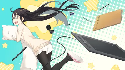 Vivid Anime Wallpaper Abstract Wallpaper 4K 1920x1080 Anime, 1920x1080, White, Ultrawide, Full HD