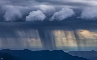 Vivid Dramatic Wallpaper Nature Wallpaper 4K 2048x1272 Hd, Desktop, Wallpaper, Showing, A, Dramatic, Rainstorm, Over, Mountain, Peaks, Dark, Clouds, Gray, Brown, Ultrawide, Full HD
