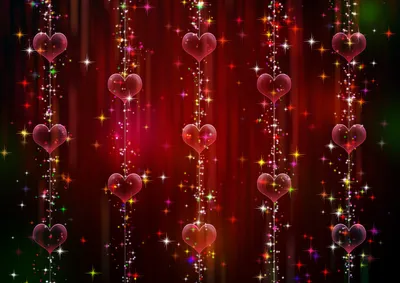 Quad Vertical Strings Glowing Red Space Wallpaper 4K 3508x2480 2k, Quad, Hd, Pc, Desktop, Wallpaper, Vertical, Strings, Glowing, Red, Hearts, Multicolored, Brown, Landscape, QHD