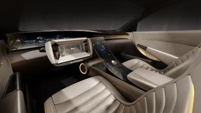 Calm Sleek Wallpaper Cars Wallpaper 4K 3840x2160 A, Sleek, Interior, Of, The, Ds, Sm, Tribute, Car, Showcasing, Modern, Design, Gray, Ultrawide, 4k