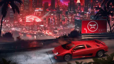 Vivid Neon Wallpaper World Wallpaper 4K 3840x2160 Neon, City, By, Thorsten, Denk, Brown, Ultrawide, 4k