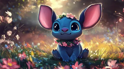 Bold Kawaii Wallpaper Nature Wallpaper 4K 2912x1632 Hd, Pc, Desktop, Wallpaper, Featuring, A, Kawaii, Stitch, Show, Lilo, Amp, Sitting, Brown, White, Ultrawide, QHD