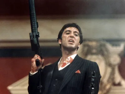 Dramatic Movie Scarface Main Character Abstract Wallpaper 4K 2501x1876 Hd, Pc, Desktop, Wallpaper, Featuring, A, Dramatic, Scene, Movie, Scarface, Showing, Main, Gray, Landscape, Full HD