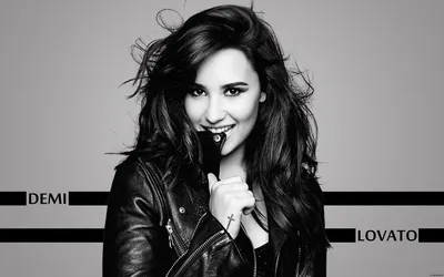 Bright Black Wallpaper Black/Dark Wallpaper 4K 1920x1200 Black, And, White, Hd, Desktop, Wallpaper, Featuring, Demi, Lovato, Smiling, Holding, Microphone, Gray, Ultrawide, Full HD