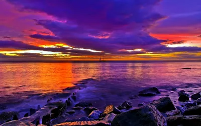 Dreamy Sunset Wallpaper Wallpaper 4K, Nature category
